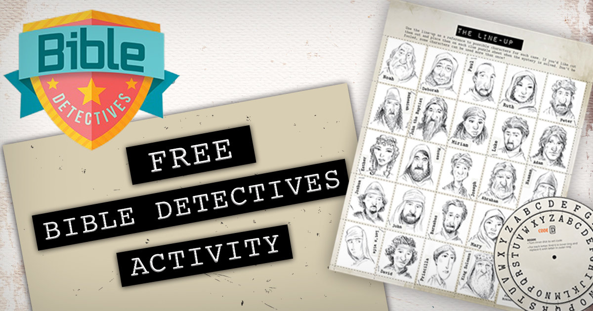 Enjoy This Free Bible Detectives Activity With Your Kids! - Focus On ...